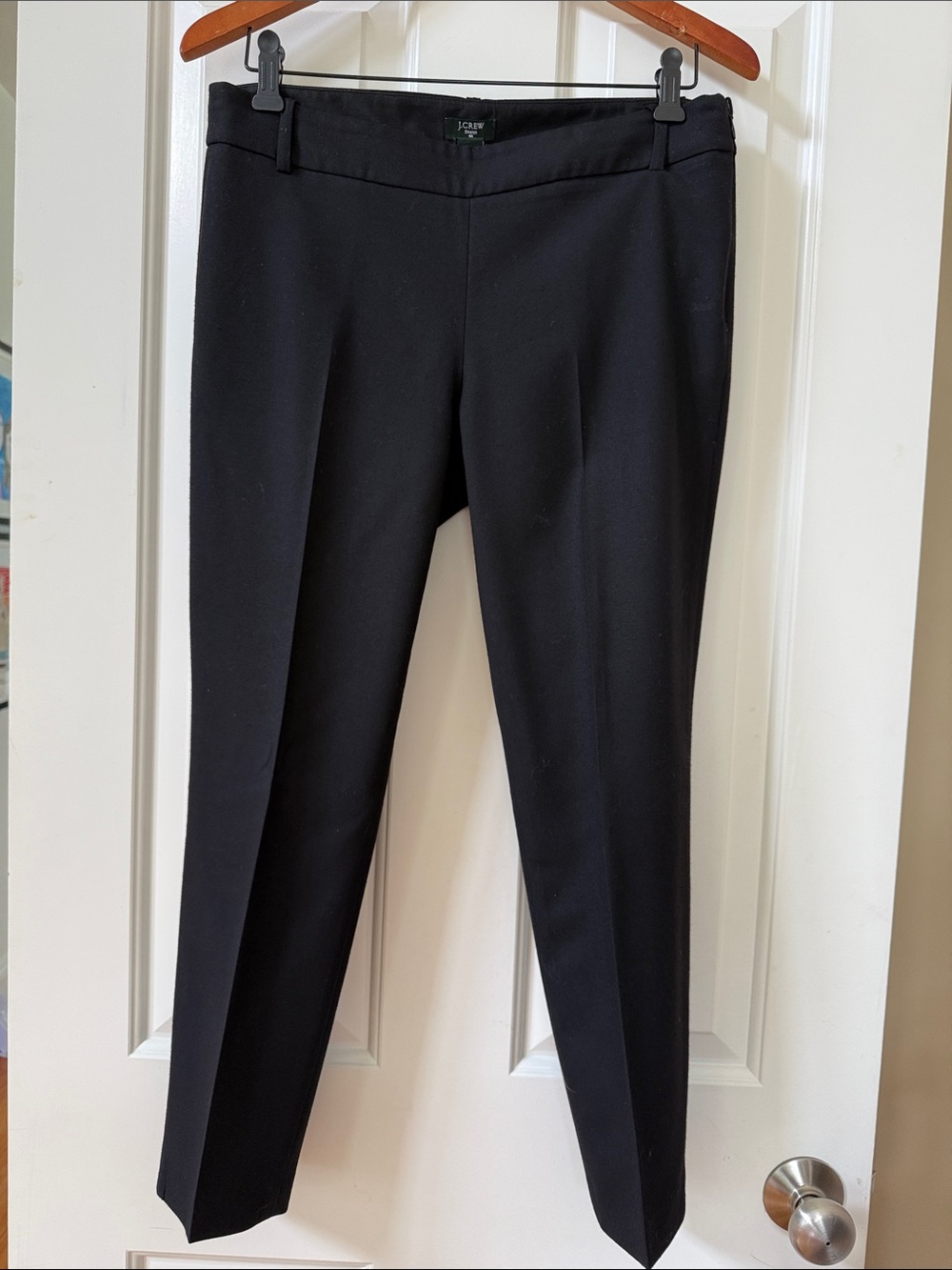 J. Crew Black Slim Dress Trousers